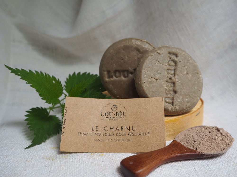 Le Charnu - Shampoing solide artisanal naturel - Savonnerie Lou Bèu