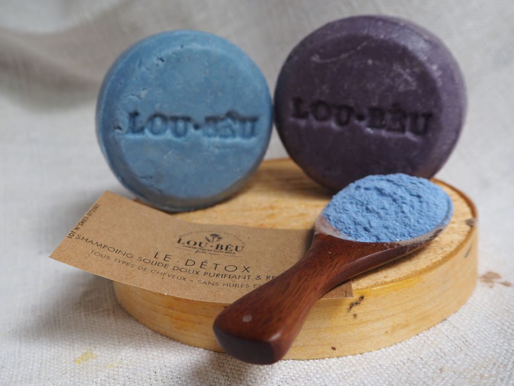 Le Détox - Shampoing solide artisanal naturel - Savonnerie Lou Bèu