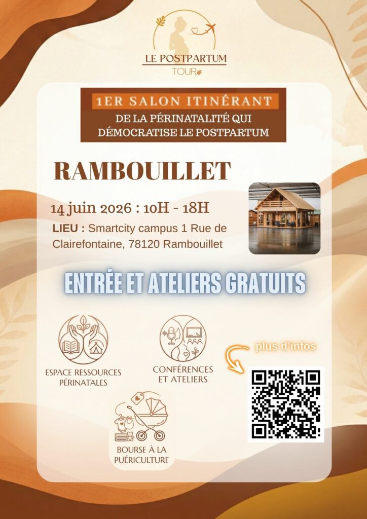 Salon de la Périnatalité qui démocratise le postpartum - Rambouillet 78120 - 14 juin 2026 10h-18h