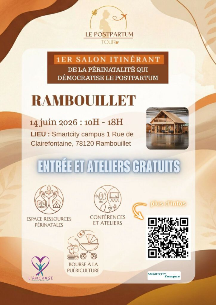 Salon de la Périnatalité qui démocratise le postpartum - Rambouillet 78120 - 14 juin 2026 10h-18h