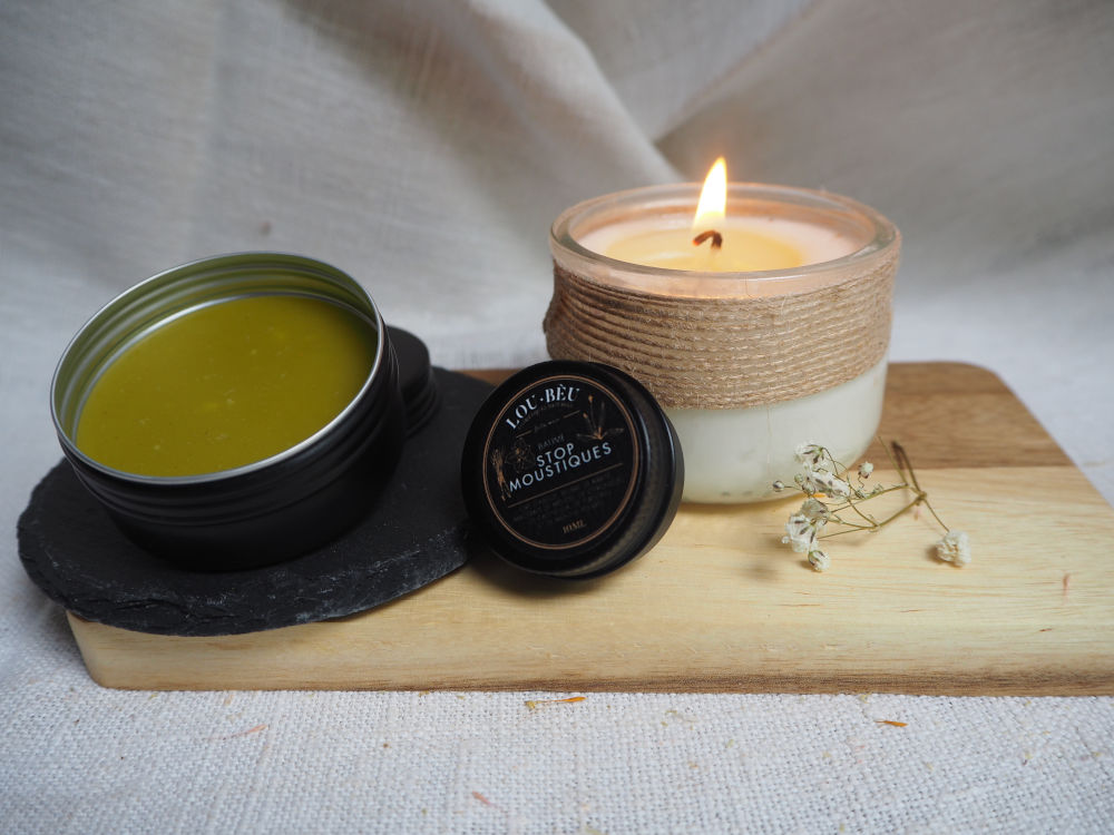Stop Moustiques - Baume thérapeutique artisanal - Savonnerie Lou Bèu