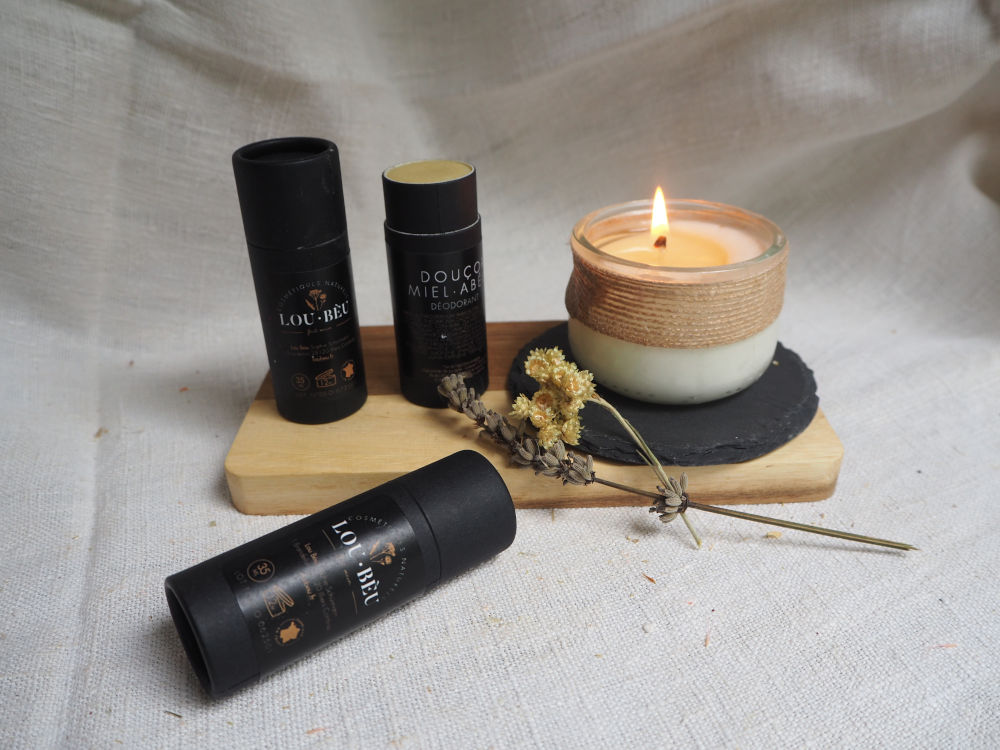 Douçour Miel Abéio - Déodorant artisanal naturel - Savonnerie Lou Bèu